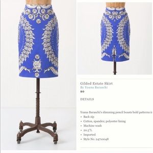 Anthropologie Pencil Skirt